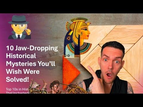 10 Jaw-Dropping Historical Mysteries You’ll Wish Were Solved!