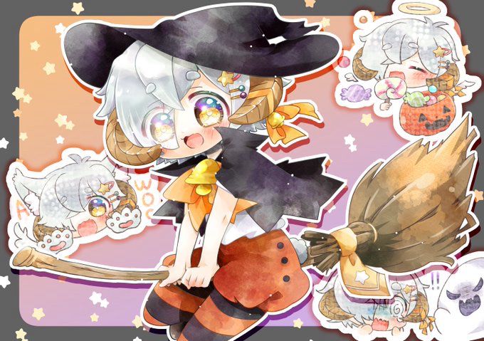 ハロウィンイラスト
星羊おメガ
魔女っ子