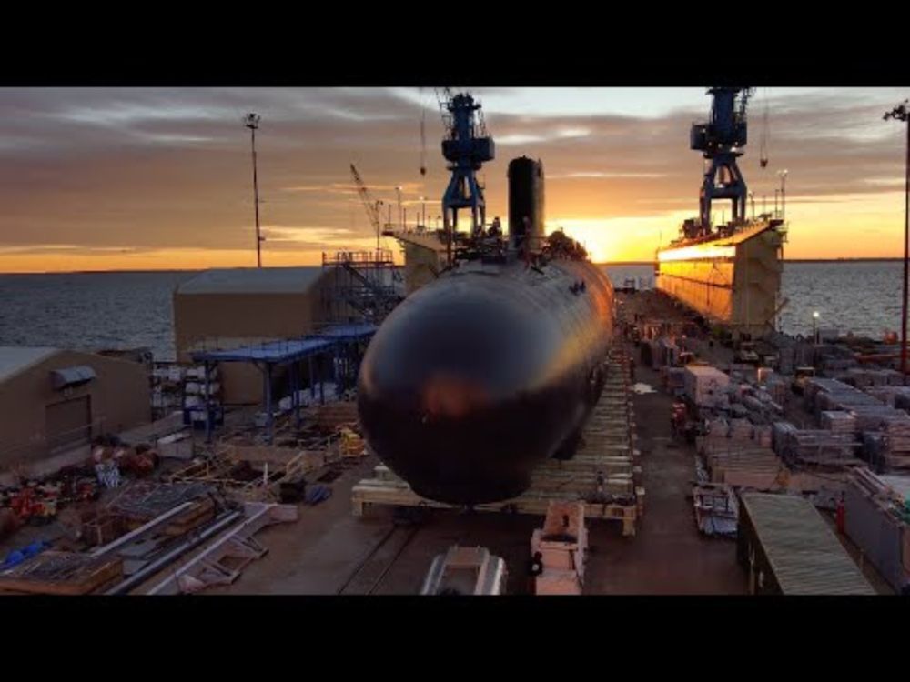 Massachusetts (SSN 798) Launch