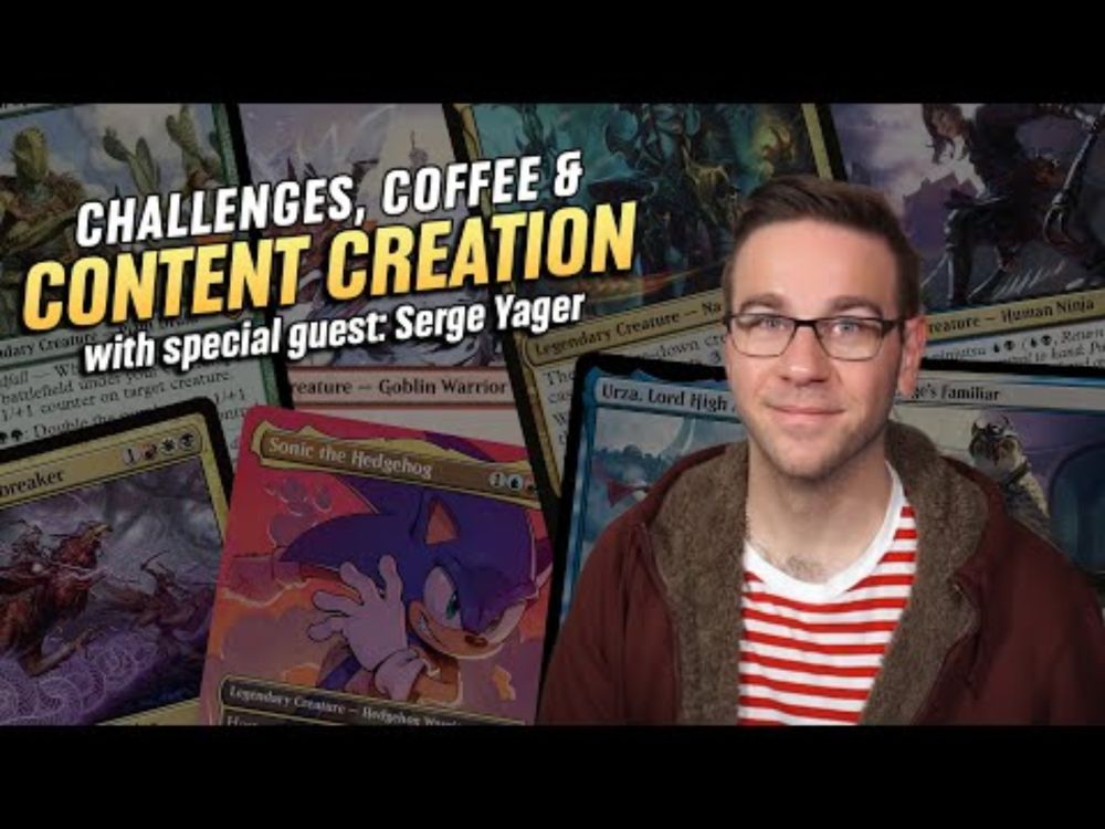 Challenges, Coffee & Content Creation with @SergeYagerYT  | Casual Magic Ep. 286