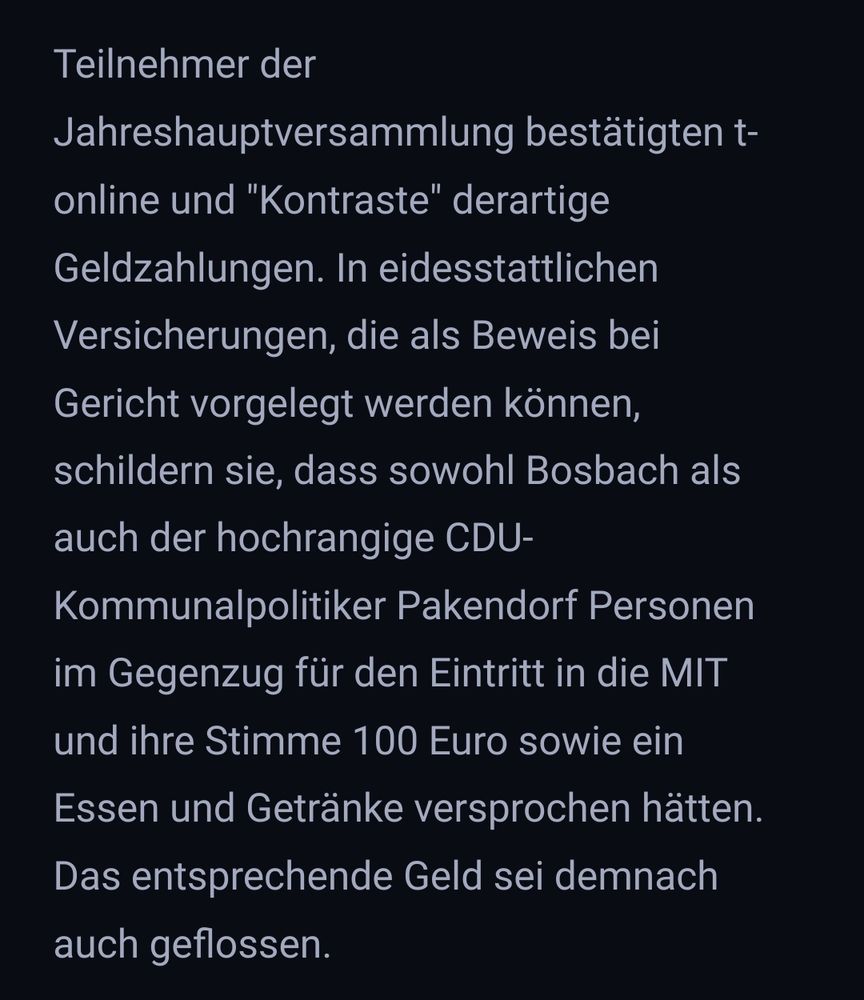 Screenshot des verlinkten Textes.