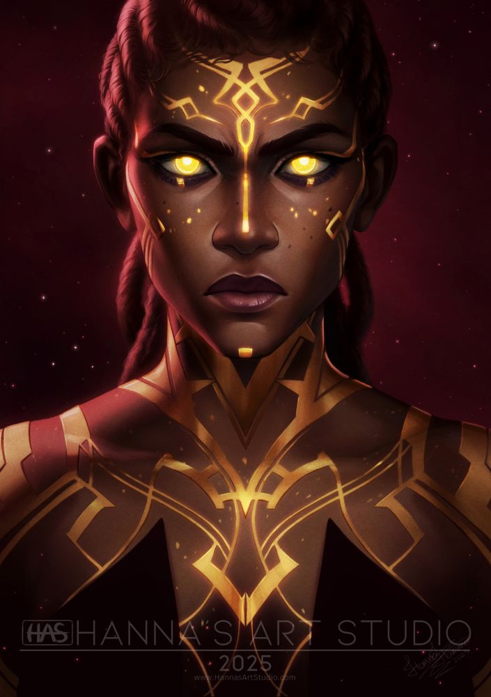 Fanart character portrait of Mel Medarda from Arcane and League of Legends
