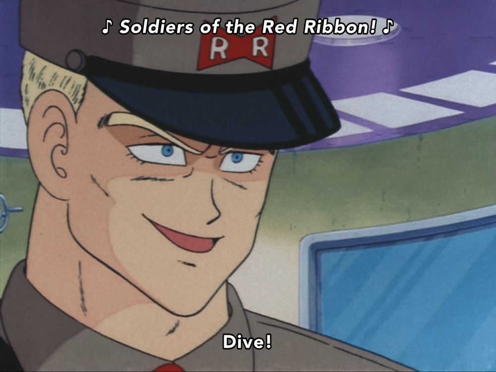 Pictured is a screencap from Episode 48 of Seed of Might's Dragon Ball Color Correction, complete with the Japanese Broadcast Audio, so it doesn't sound like it's coming out of a tin can.