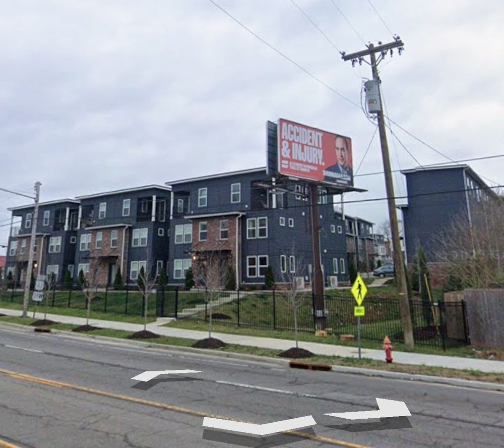 46 1BR units at Dickerson Pike & Duke Street