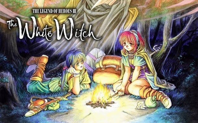 Artwork for Geofront's translation of The Legend of Heroes III: The White Witch.