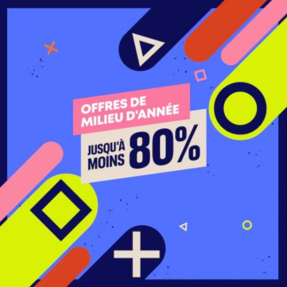 SOLDES du PlayStation Store : jusqu'à 80 % de réduction avec les Offres de milieu d'année et les Jeux à moins de 20 €