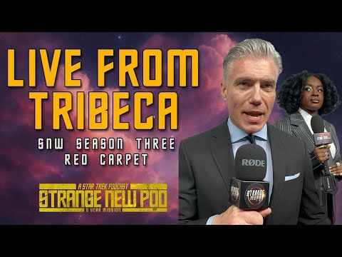 Live From Tribeca | Strange New Worlds Season 3 Red Carpet #interview