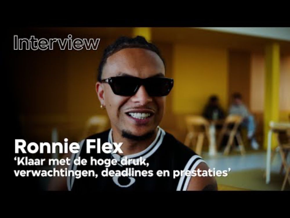 Ronnie Flex over SDL en stoppen met muziek: ‘Ik wil met pensioen’