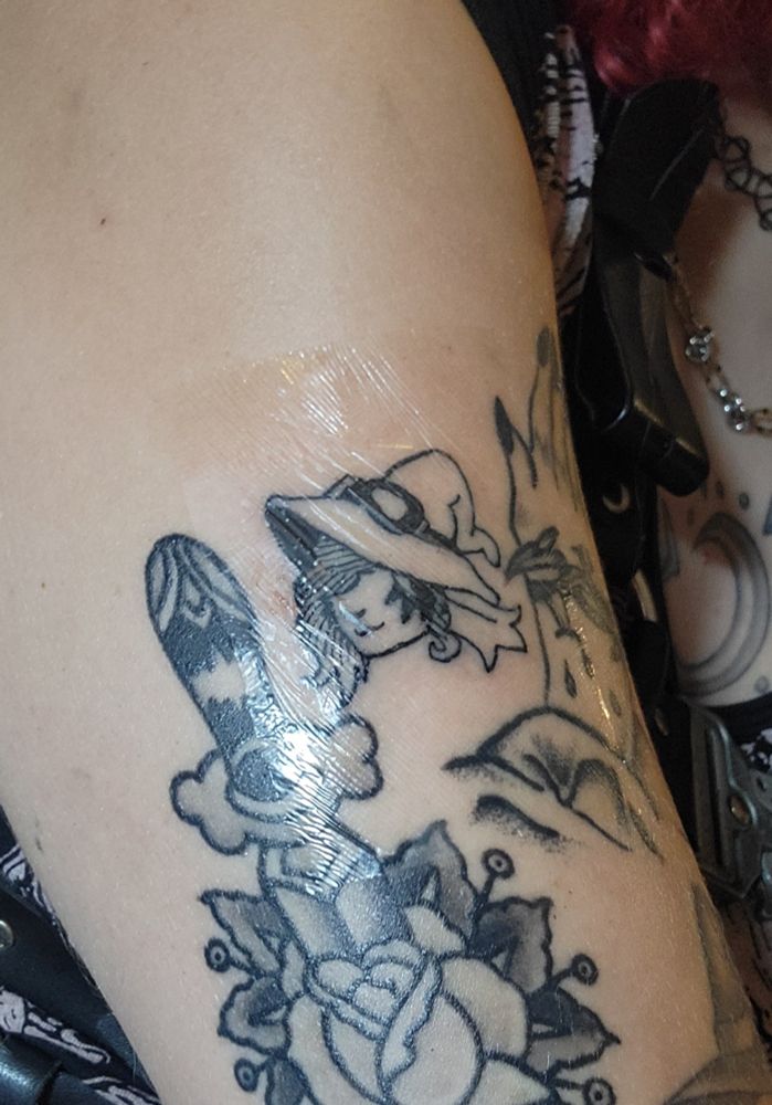 a tattoo of bunlith on my arm!!!