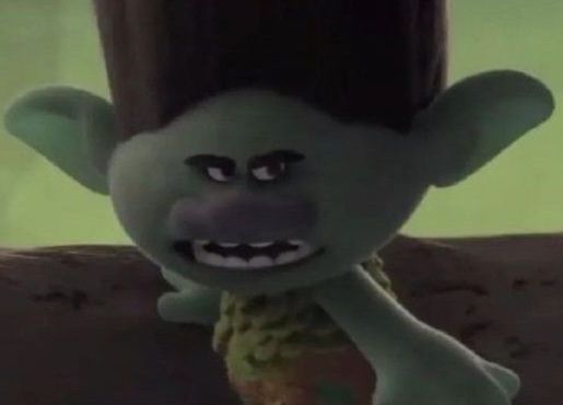 trolls 'singing killed my grandma' meme