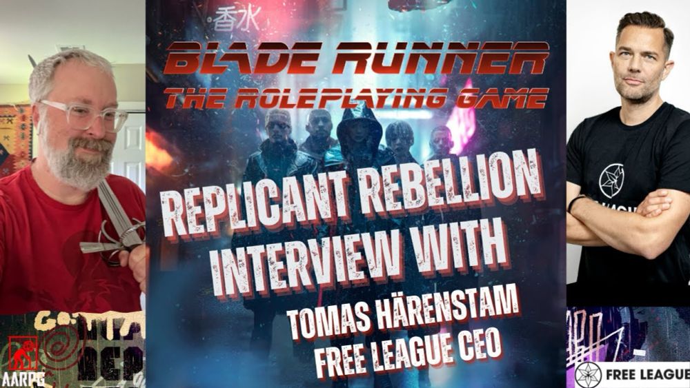 Bladerunner - Replicant Rebellion Expansion | Interview with Tomas Härenstam | Between 2 GMs