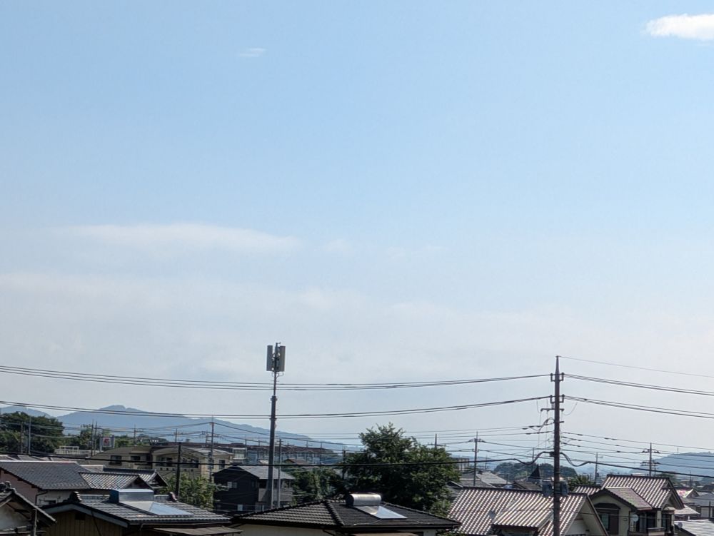 赤城山（雲の中）