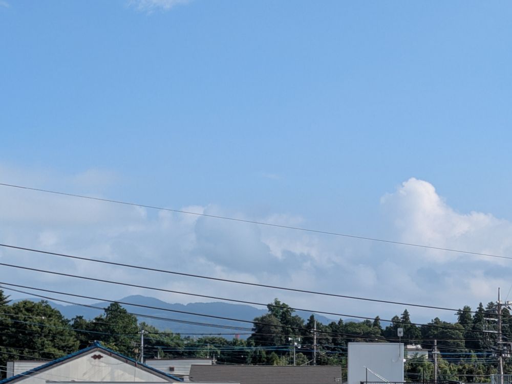 榛名山（雲の中）