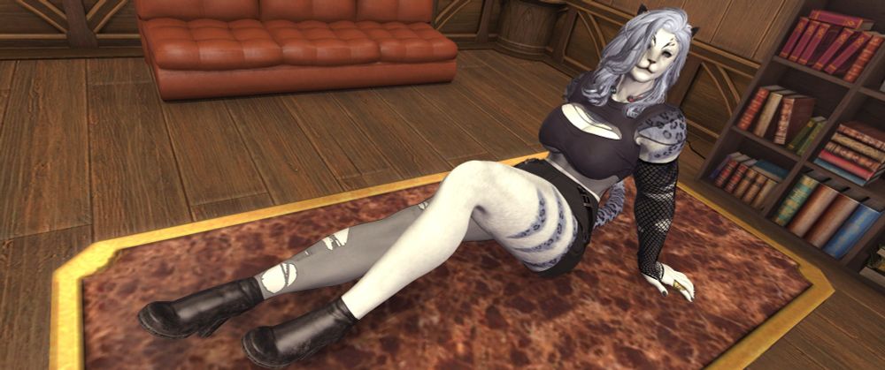 Hrothgal sitting on a table