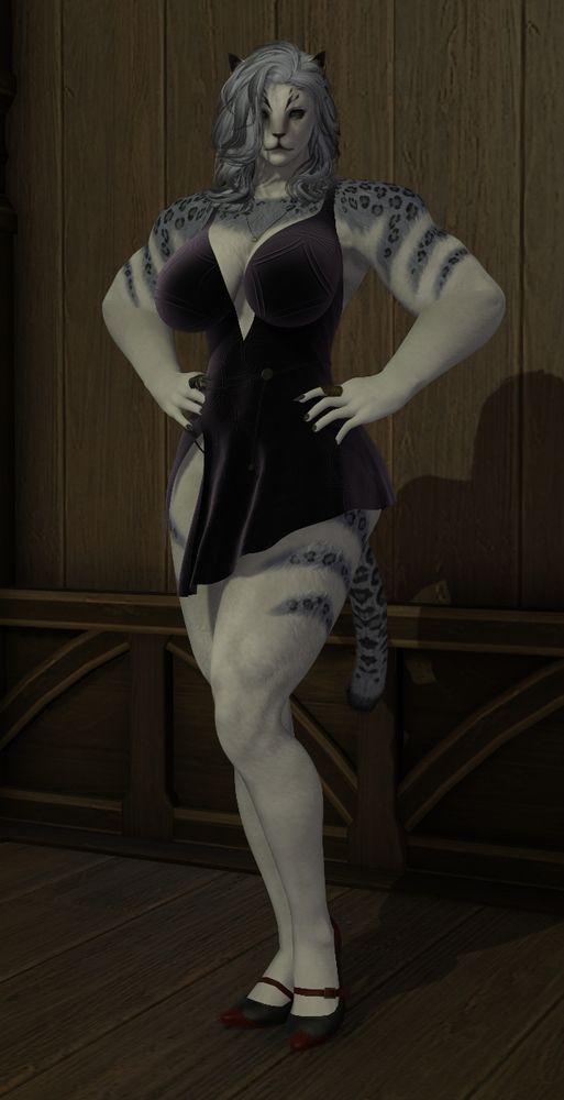 Hrothgal in a dress.