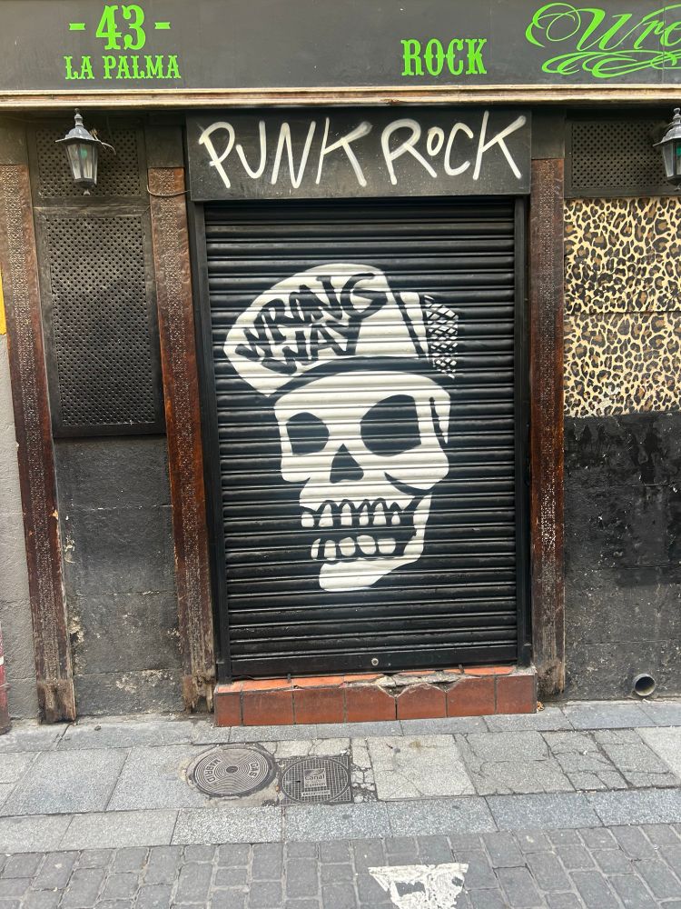 Graffiti in Madrid 
