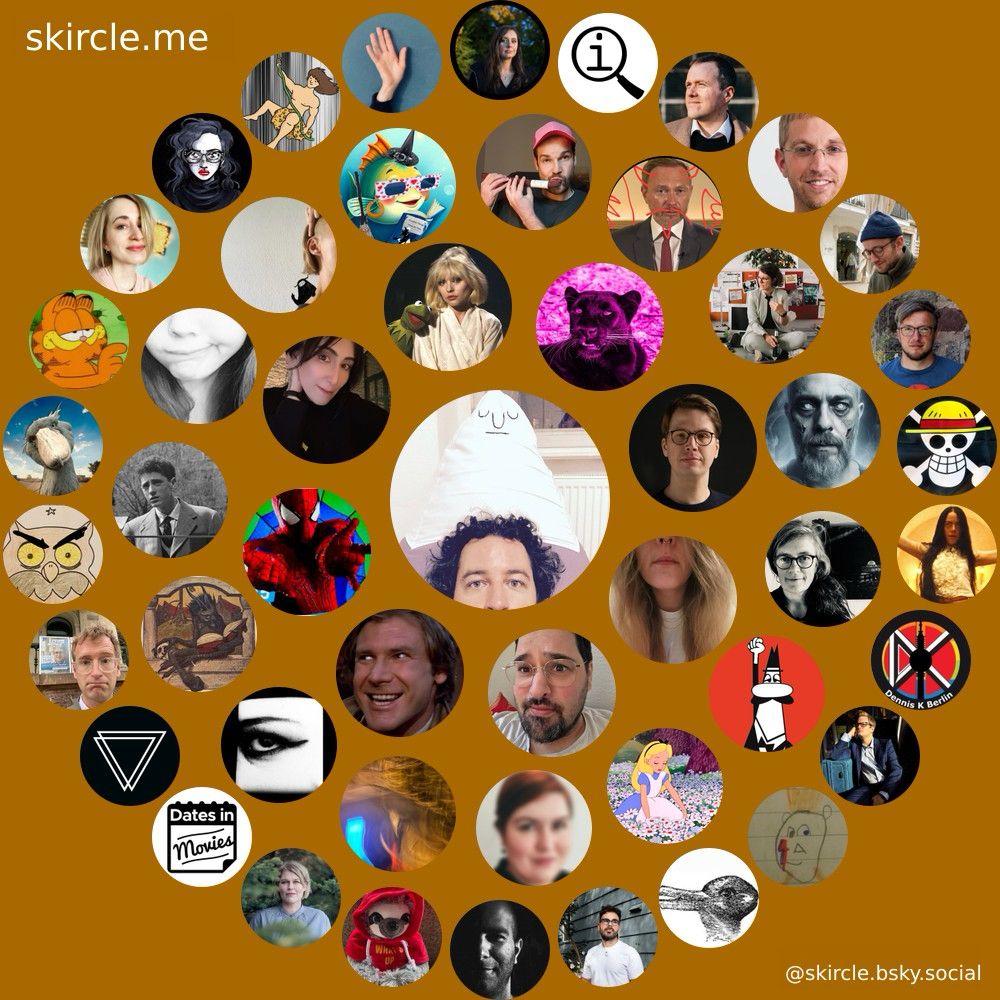 @louisbetonberlin.bsky.social's  skircle

Inner Circle:
@zuenders.bsky.social
@marchifrombluesky.bsky.social
@hanyolers.bsky.social
@momorulez.bsky.social
@jasminaremi.bsky.social
@debbie-harry.bsky.social
@designaergernisse.bsky.social
@johannesfranzen.bsky.social

Middle Circle:
@krawallmausi.bsky.social
@nadinep.bsky.social
@catslovrocknrol.bsky.social
@untergrund-ffm.bsky.social
@tinido.bsky.social
@wtftien.bsky.social
@herbstgeraschel.bsky.social
@lovinurbanism.bsky.social
@lisalotusblume.bsky.social
@maxczollek.bsky.social
@turbofred.bsky.social
@uedio.bsky.social
@gedankenfeld.bsky.social
@clemm.bsky.social
@bruehmann.bsky.social

Outer Circle:
@daskamel.bsky.social
@keienb.org
@beritmiriam.bsky.social
@datesinmovies.bsky.social
@volksverpetzer.de
@adriandaub.bsky.social
@karachoheinz.bsky.social
@vogelklaus.bsky.social
@garfieldscreens.bsky.social
@margaowski.bsky.social
@mikasatelier.bsky.social
@trzn.bsky.social
@fraufenchel.bsky.social
@kattascha.bsky.social
@qi.com
@leogfischer.bsky.social
@florianaigner.at
@daxwerner.bsky.social
@herrluehmann.bsky.social
@casmudde.bsky.social
@blushy.bsky.social
@denniskberlin.bsky.social
@chrisward.de
@balderdash.bsky.social
@hasente.cryptoanarchy.network
@henmazzig.bsky.social