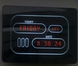 The date shown is Friday 8/30/24, which is the day that the crew from Deep Space 9 travel back in time to the Bell Riots. From the episode "Past Tense" (One of the best in the series imo)