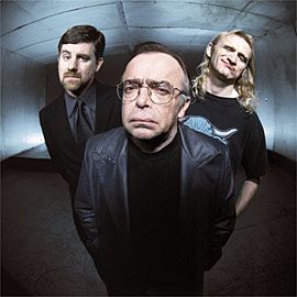 Byers, Frohike, and Langly, known in X-Files lore as "The Lone Gunmen."