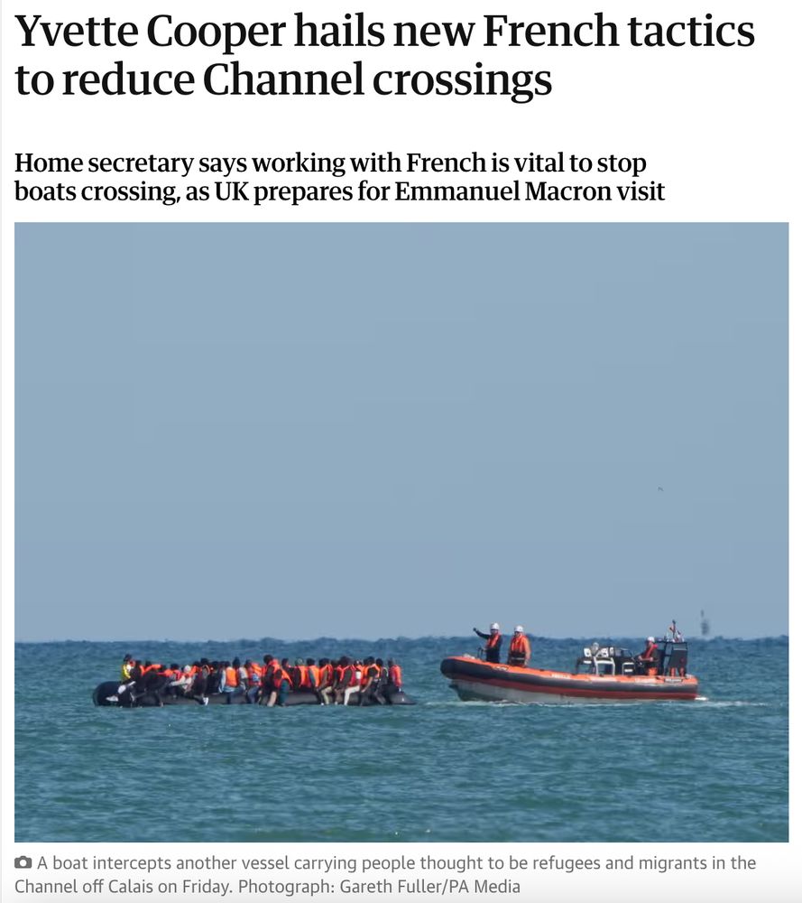 2025 headline specifying that Cooper's cooperation with French coastguard involves employing... what? jetskis. and nets.