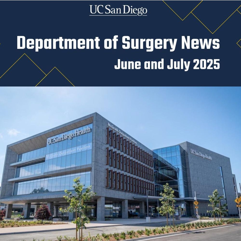 Department of Surgery News June and July 2025 + McGrath Outpatient Pavilion Exterior
