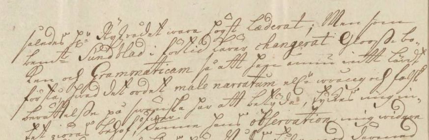 Utdrag ur ett svar till landshövdingen i Örebro, 1719, av arrendatorn Nils Giring, angående en tvist om en gård emellan köpmannen Abraham Sundblad och borgmästaren i Askersund Henrik Staaf.