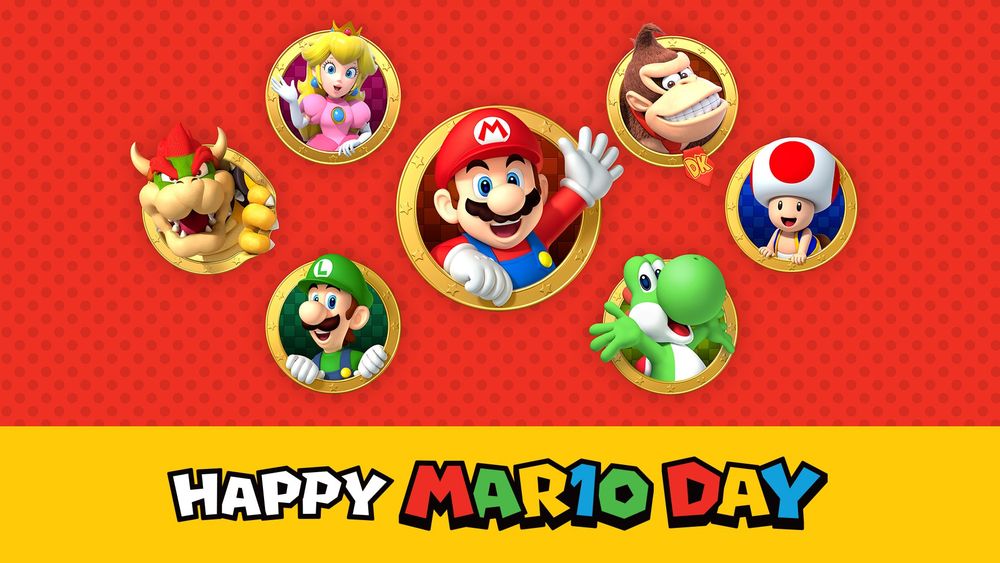 Happy Mario Day 2025 Art