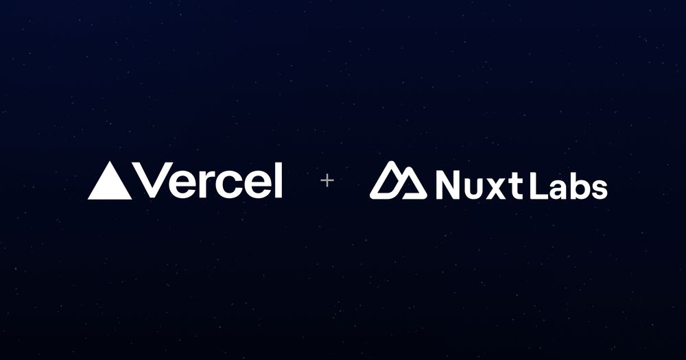 NuxtLabs is joining Vercel