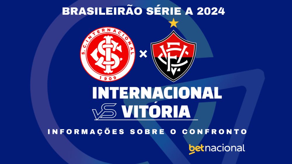 Internacional x Vitória: onde assistir, horário, escalações