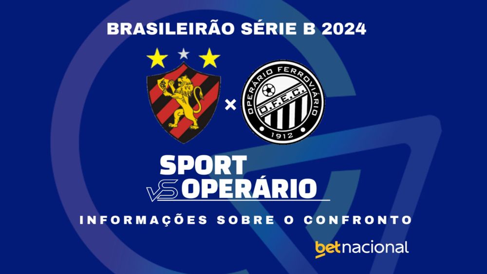 Sport x Operário: onde assistir, horário e escalações