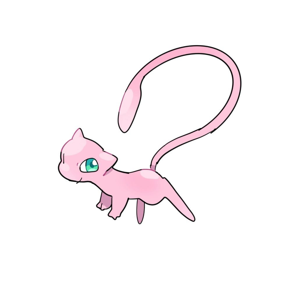 ミュウ No.151
きよらかな こころと つよく あいたいという きもちを もつと すがたを あらわすらしい。