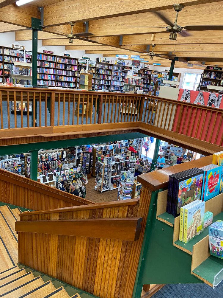 A bookstore 