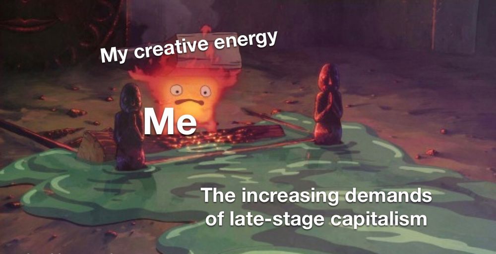A Howl’s Moving Castle meme