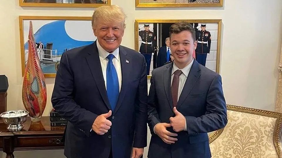Trump and Kyle Rutherford 