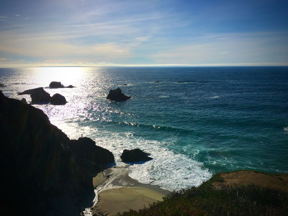 #photoOfTheDay shot on iPhone 6s Plus taken in California, USA | AWS Rekognition sees #Nature 99%, #Outdoors 99%, #Promontory 99%, #Water 99%, #Sea 99% | Sent with ❤️