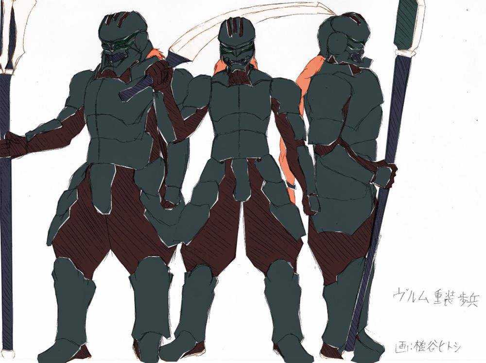 ヴルムの大陸遠征軍重装歩兵