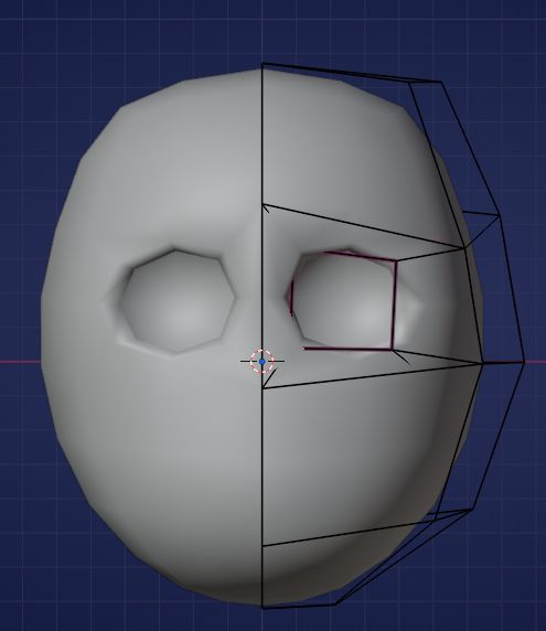 Front Profile of head