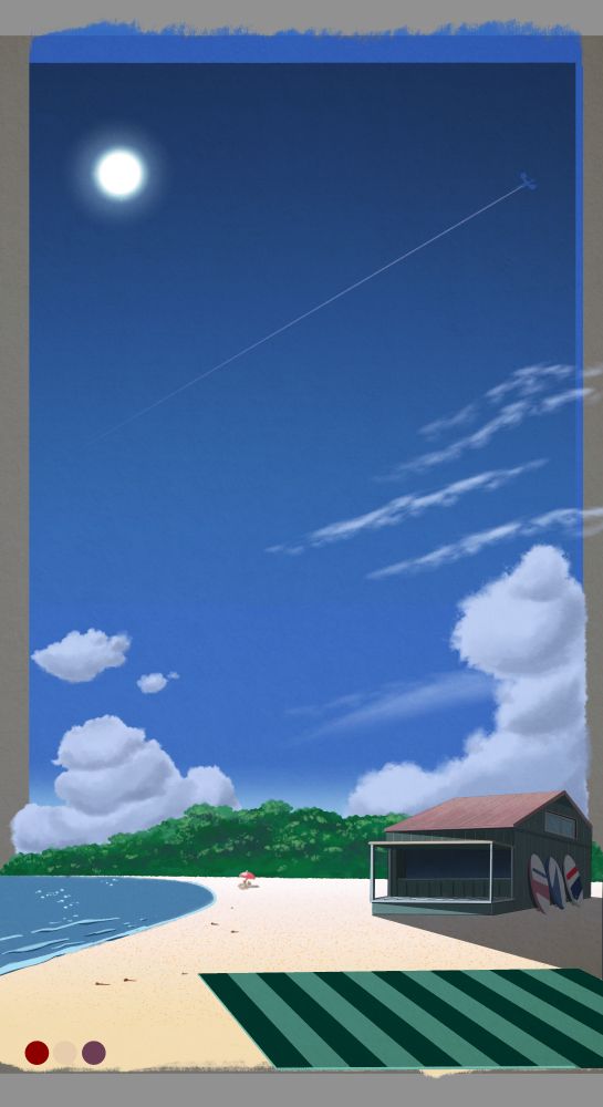 This is the raw background art, with no characters and showcasing the asset as shown.