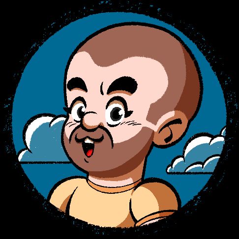 A new profile icon for my socials, which features an Akira Toriyama Dr. Slump-era redesign of myself. 