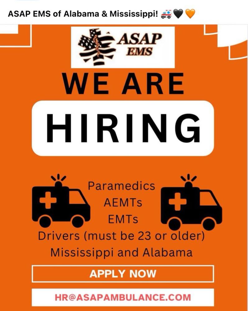ASAP EMS of Alabama and Mississippi 