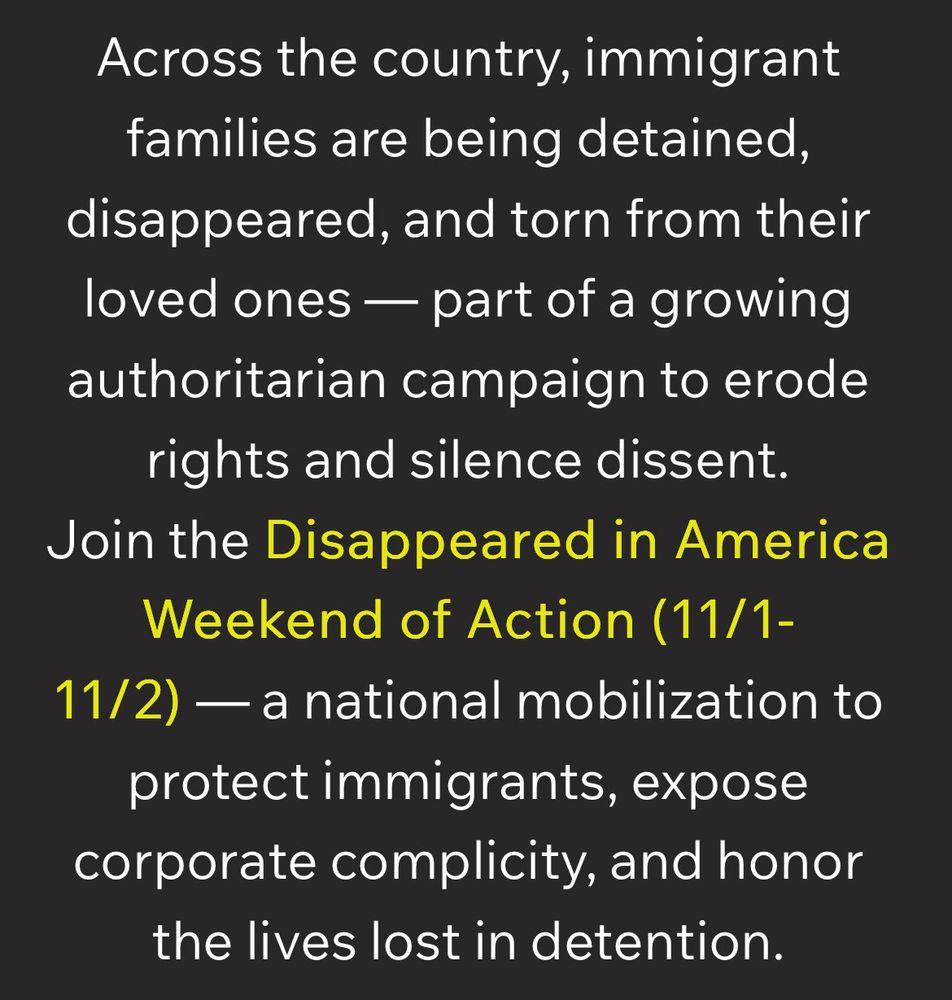 Disappeared in America