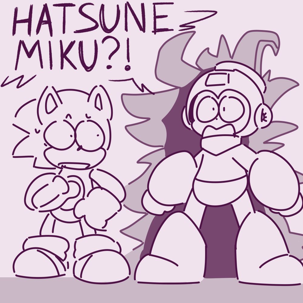 Rock bursts through the wall screaming "HATSUNE MIKU?!"