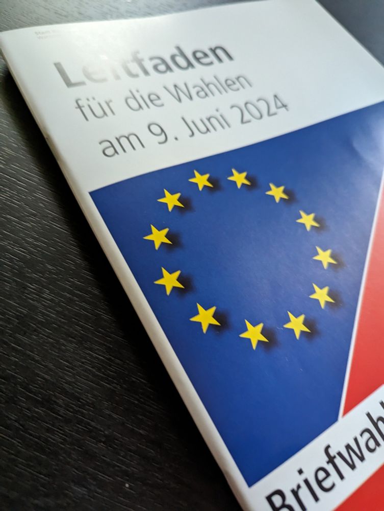 Foto des Leitfadens für die Wahlen am 9. Juni 2024 - Briefwahl