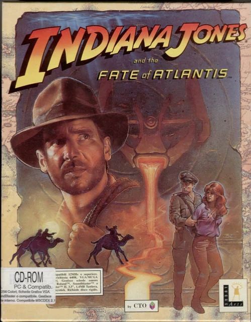 CD cover from Indiana Jones and the Fate of Atlantis