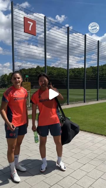 FC Bayern Frauen on Instagram: "𝐎𝐧𝐥𝐲 𝐥𝐨𝐯𝐞 for the teammates & the @dfb_frauenteam ahead of their quarterfinal at the @weuro2025! 🫶🌍 

#FCBayern #FCBFrauen #MiaSanMia"