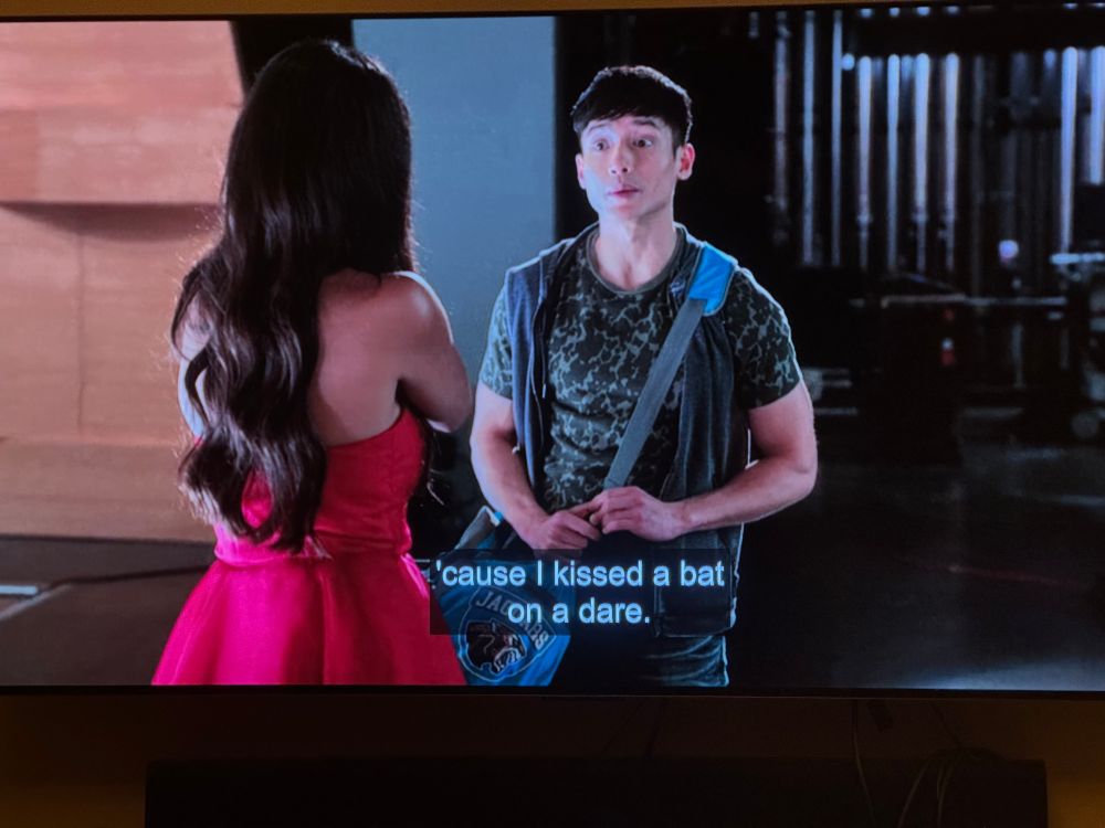 The Good Place (s3e4) "... 'cause I kissed a bat on dare."