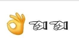  The Okay symbol..  followed by two pointing fingers..

Much like the hand gesture for sexual penetration...  but, I guess, double penetration? 