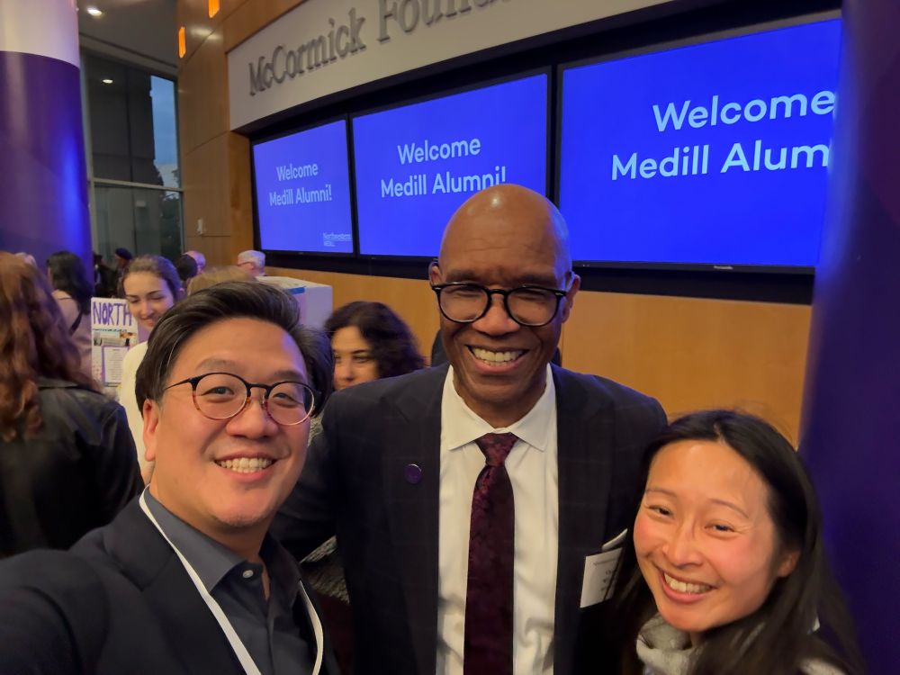 Medill School of Journalism Dean Charles Whitaker hosted an alumni reception during Reunion Weekend 2024.