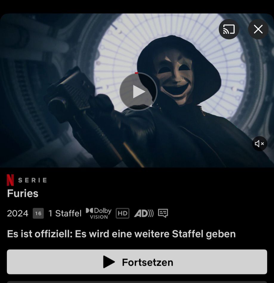 Eine coole Mini-Serie mit viel Action in der sog Unterwelt von Paris 🤙🏼