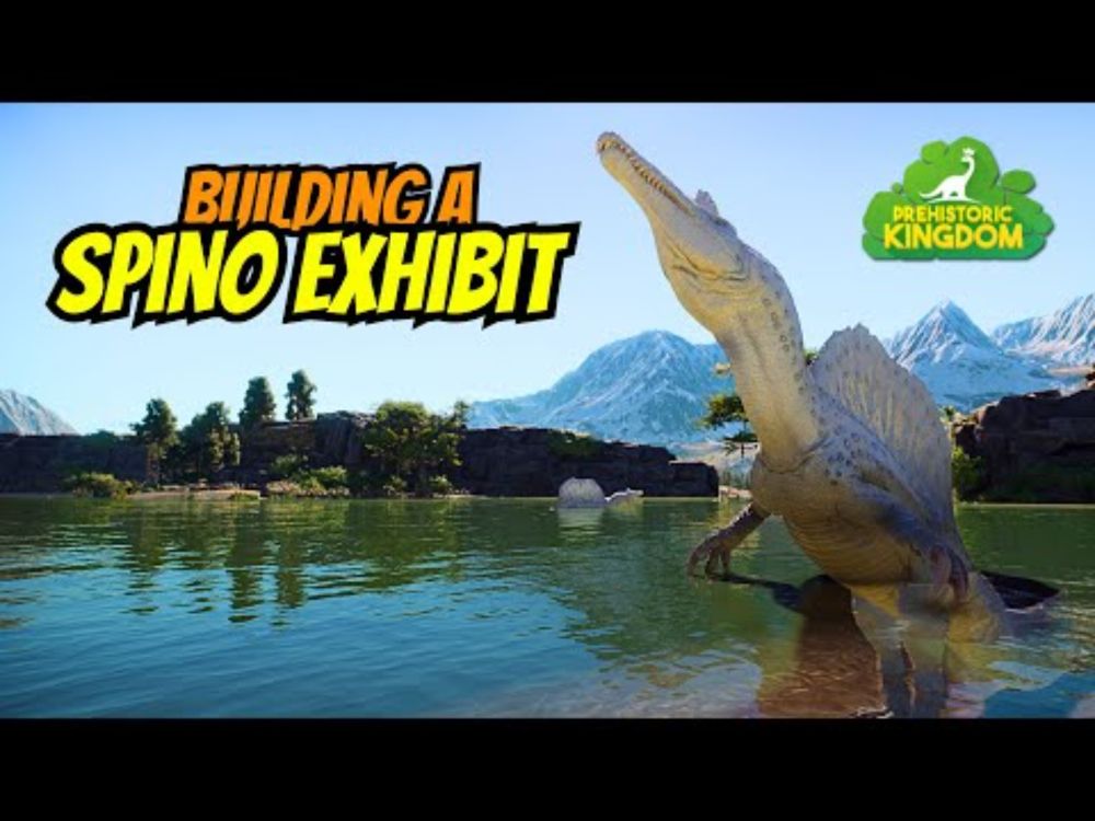 Building a Swamp for Our Spinosaurus in Prehistoric Kingdom